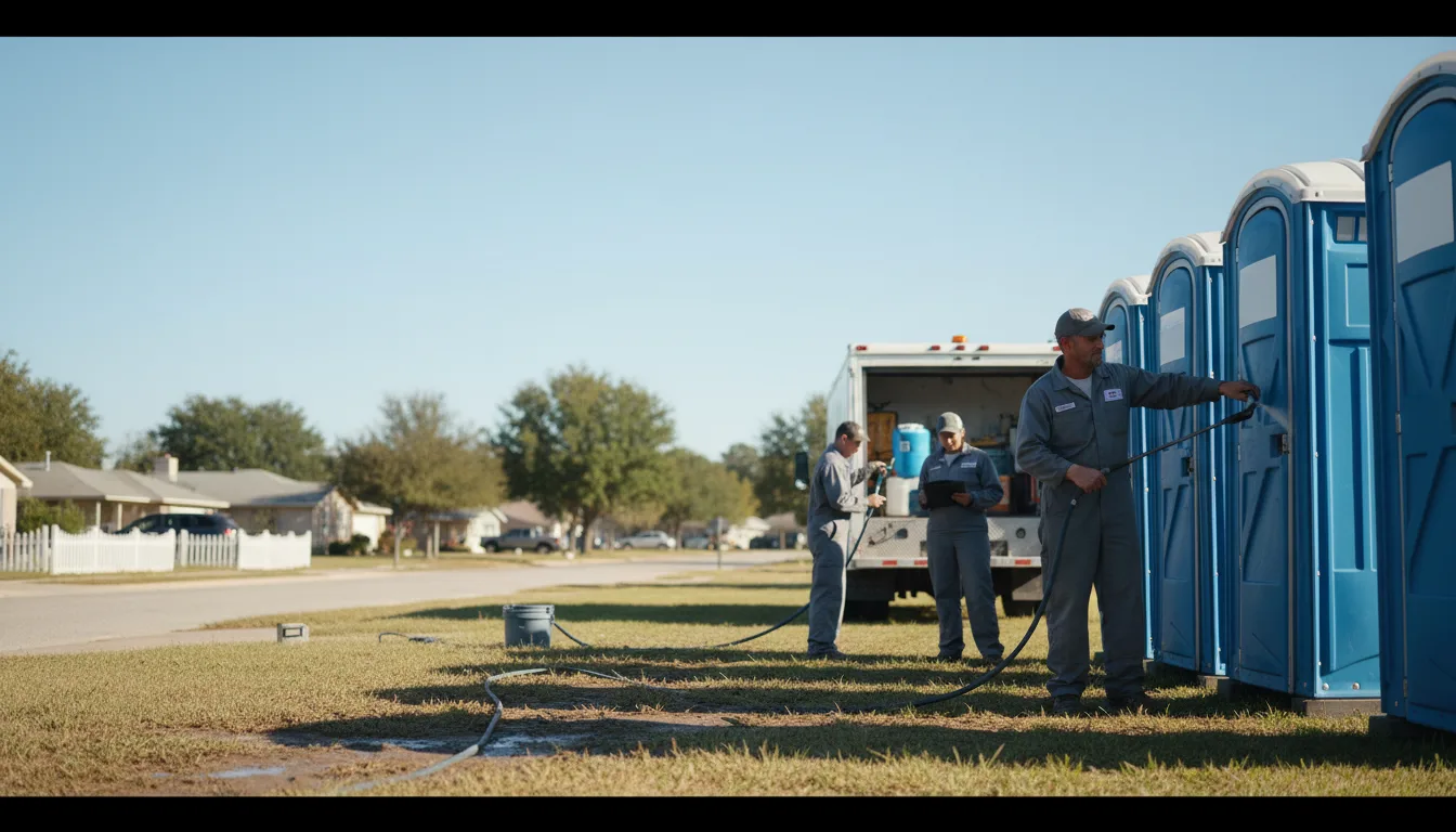 Long-Term Portable Toilet Rental in Armington, IL near me